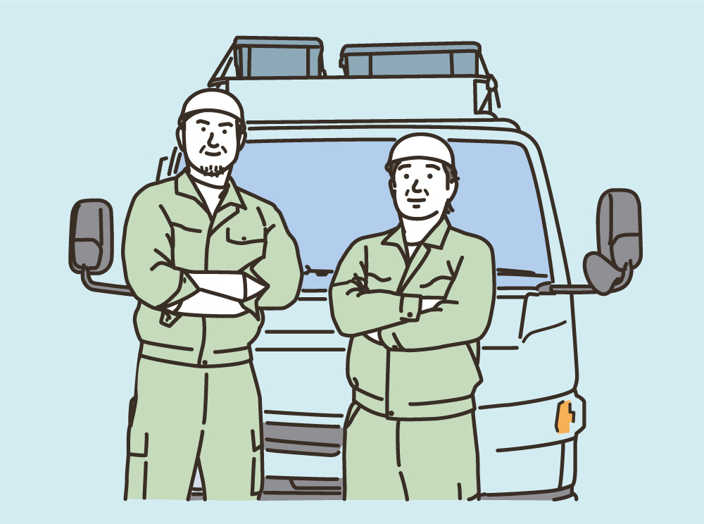 トラックドライバーのイメージ